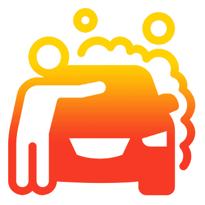 car cleaning logo